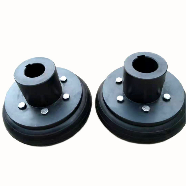 Hub F140 Tyre Flex Coupling Shock Absorption Customized With Flange