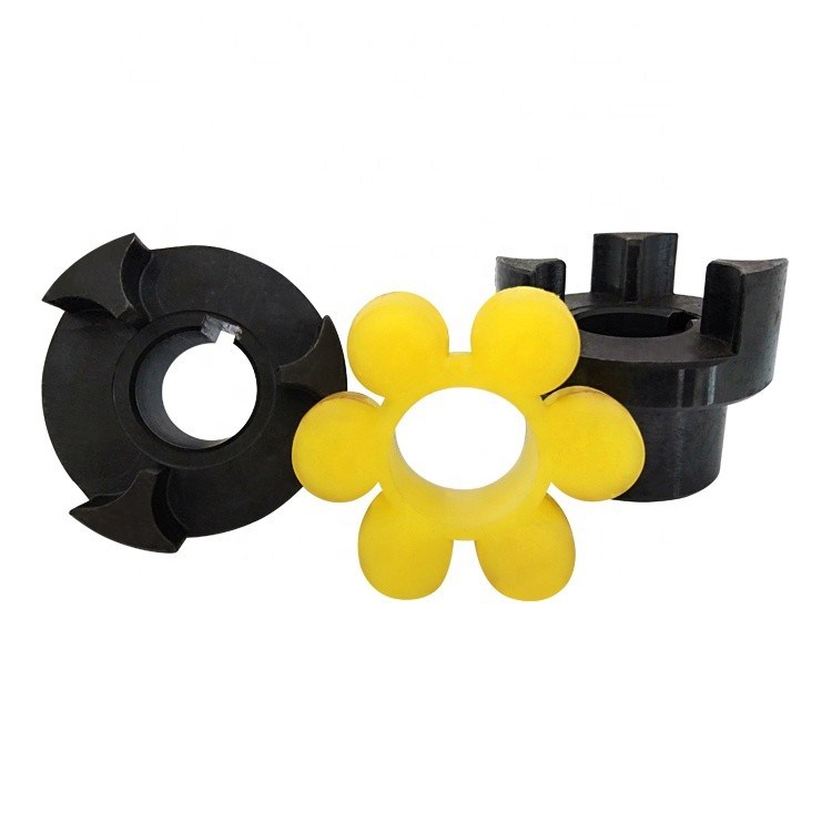 Polyurethane Elastomer Jaw Couplings Joint Shaft Flexible Mechanical