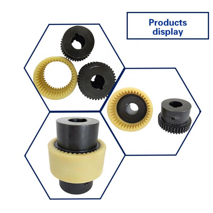 NL Spline Internal Gear Coupling Rigid Continuous Sleeve Double