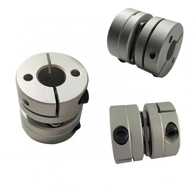 Kẹp chặt khớp nối động cơ CNC hợp kim nhôm khớp nối trục đĩa tròn 4