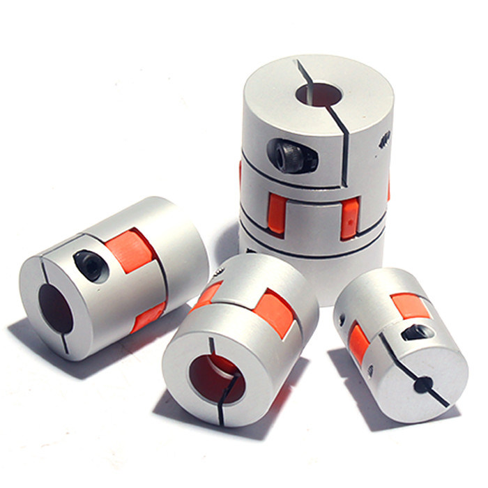 Keyway Aluminum Flexible Coupling Clamp Jaw Type Motor Spider Coupling