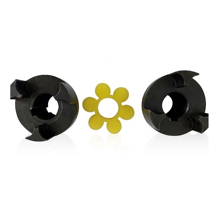 thumbnail interactive-video image 1 of 20mm X 30mm Flexible Plum Coupling - Claw Type, Aluminum Alloy, 4-10mm Bore 1 of 2
