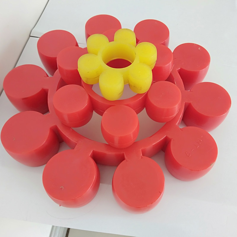 Flexible Shaft Coupling Spider Rubber Elastic Element MT Type