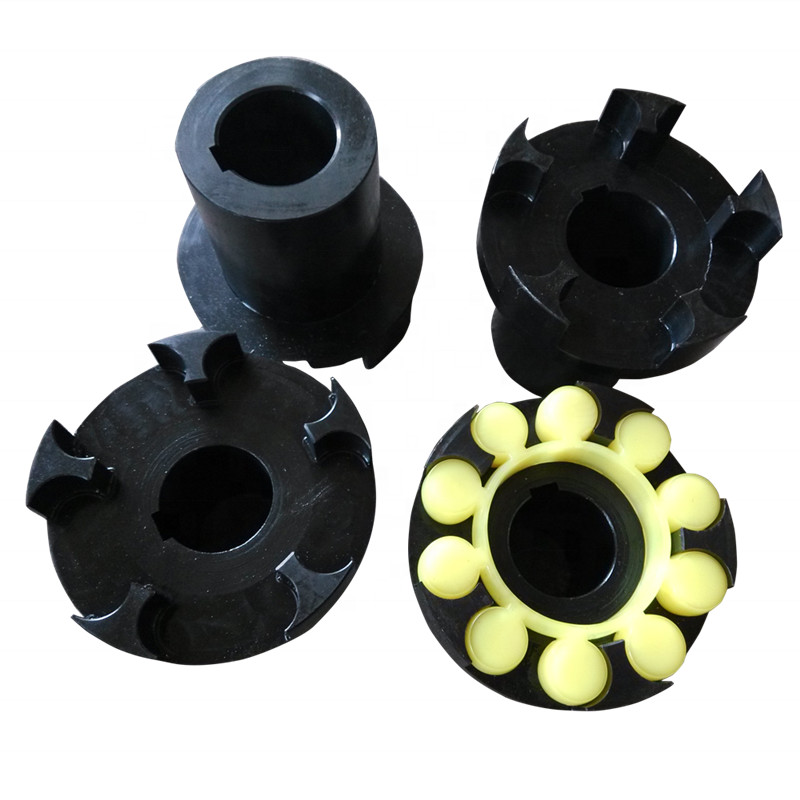 ML8 S200 Steel Flexible Jaw Coupling / Rotex Shaft Coupling Standard