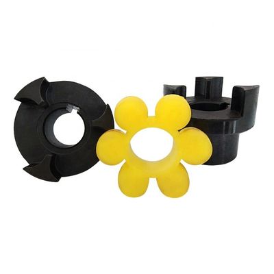Polyurethane Elastomer Jaw Couplings Joint Shaft Flexible Mechanical